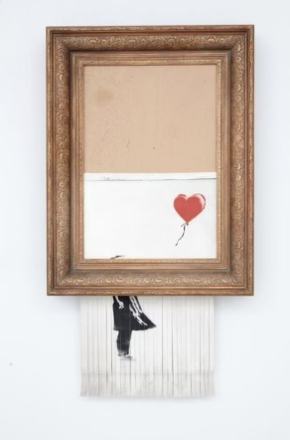 Banksy and his ironic relationship with the art market