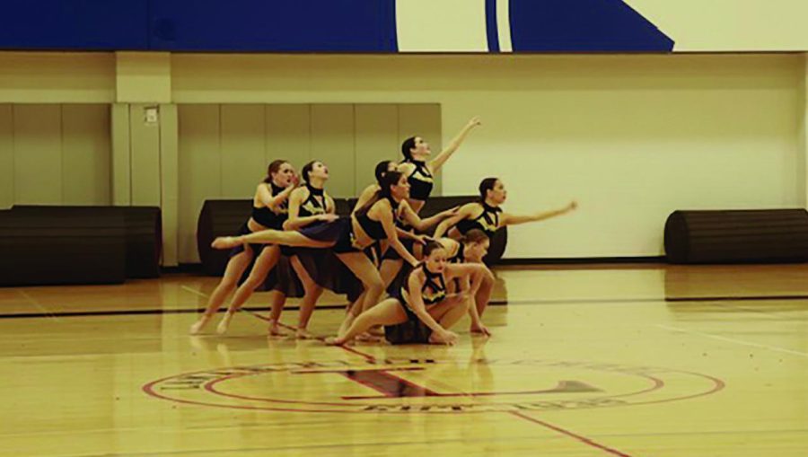 Dance and cheer performs at the Winter Spectacular