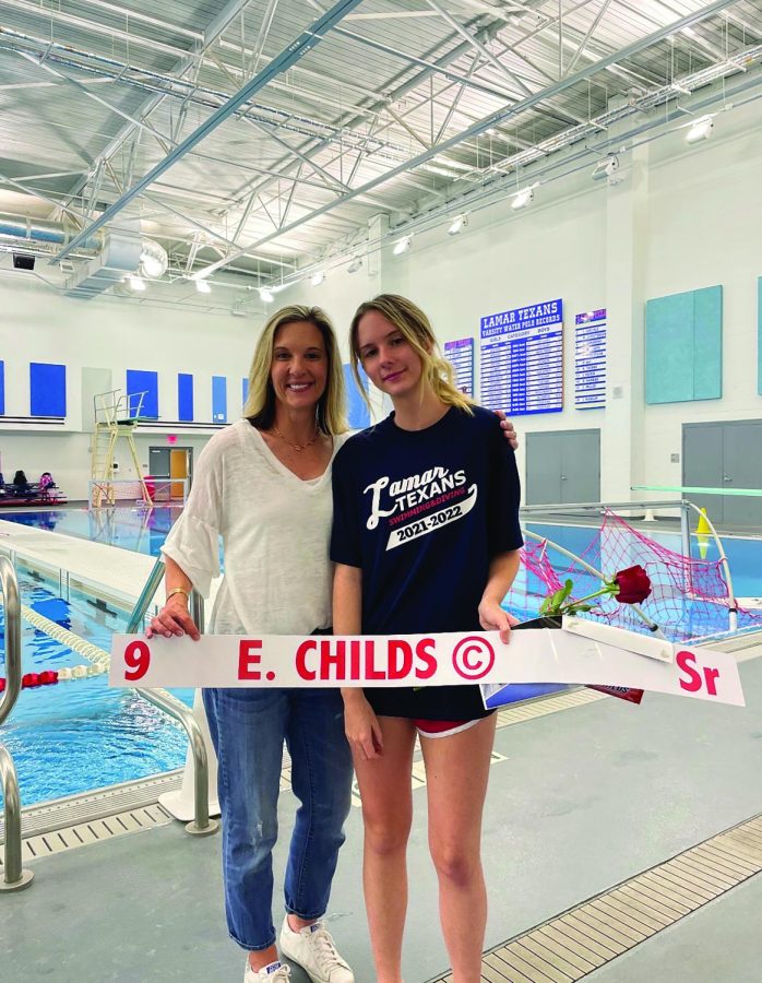 Emma Childs poses with her mom